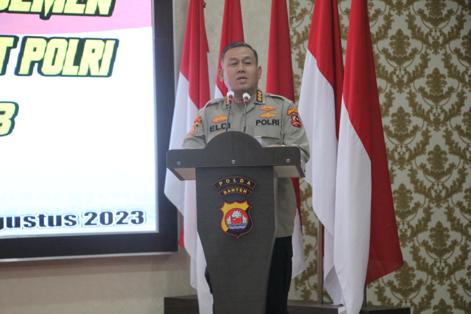 Polda Banten Ikuti Sosialisasi Lembaga Konsultasi Hukum dan Manajemen Dari STIK-PTIK Mabes Polri