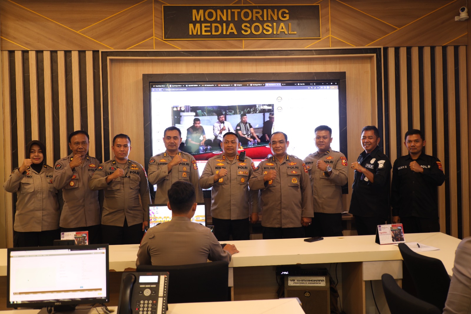 Divhumas Polri Laksanakan Supervisi Kehumasan pada Polres Jajaran Polda Banten