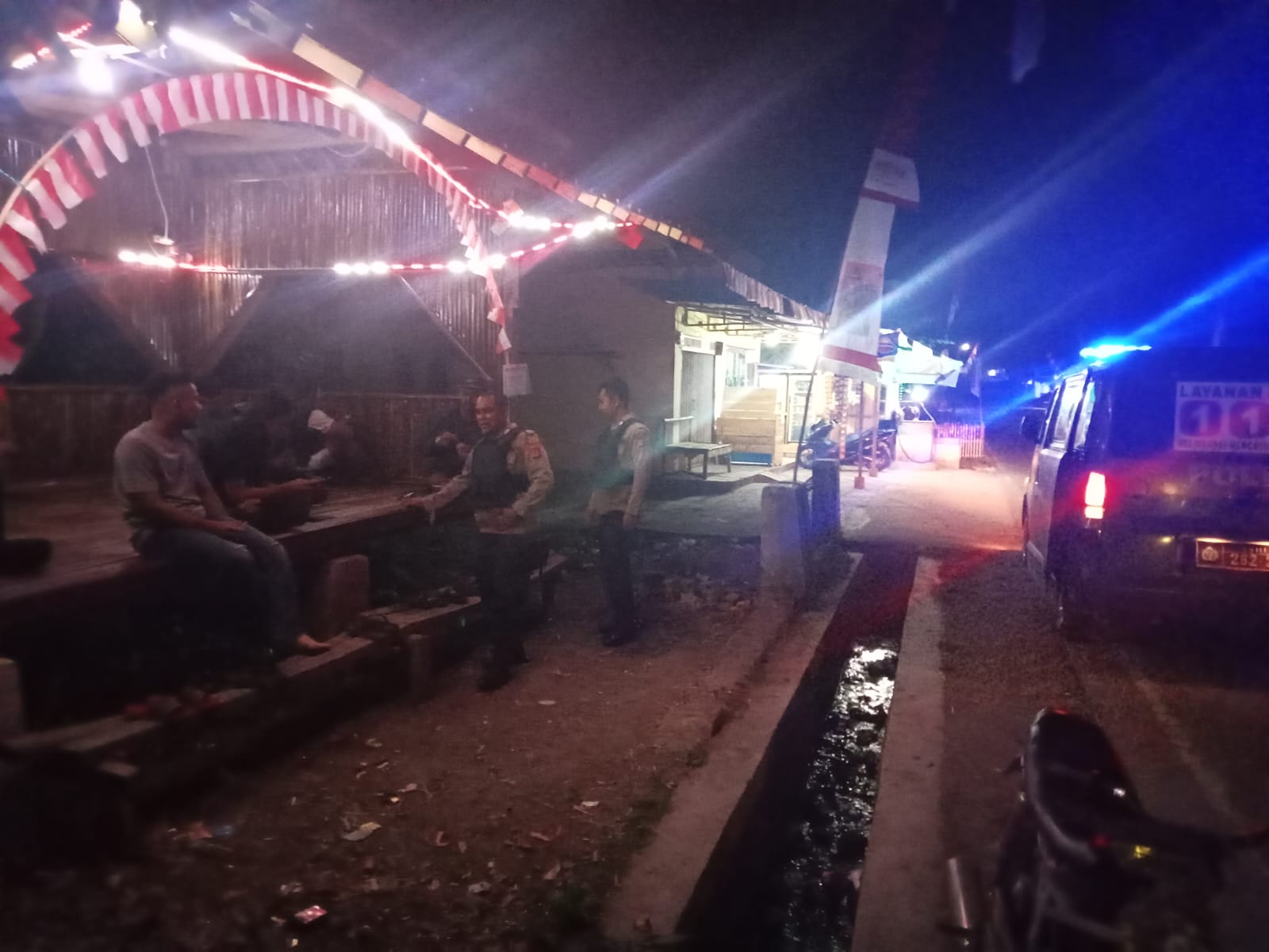 Guna Menjaga Keamanan Patroli Dialogis KRYD Polsek Petir Polres Serang