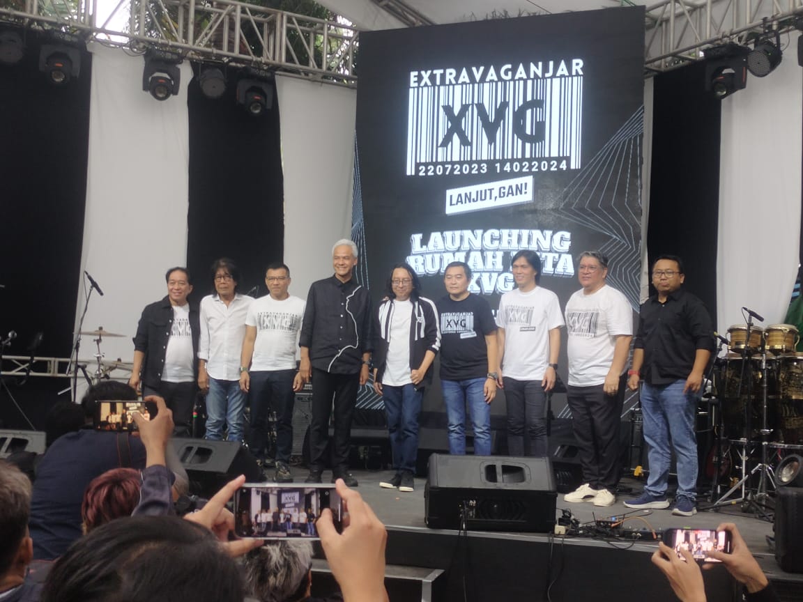 Para Musisi Senior Launching Rumah Kita Extravaganjar, Adi Adrian Menjadi Ketua Umum