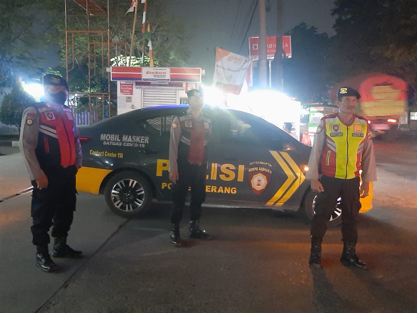 Patroli 906 Satsamapta Polres Serang Lakukan Patroli Dialogis