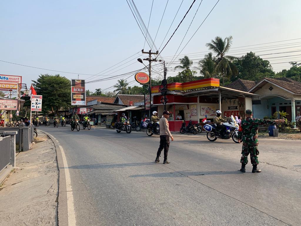 Guna Berikan Terbaik Bagi Pengendara Kendaraan Bermotor Oleh Anggota Polsek Petir Polres Serang
