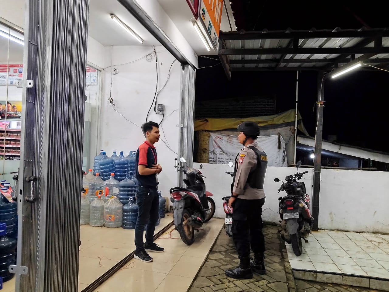 Guna Antisipasi Kriminalitas Dengan Patroli Dialogis KRYD Polsek Petir Polres Serang