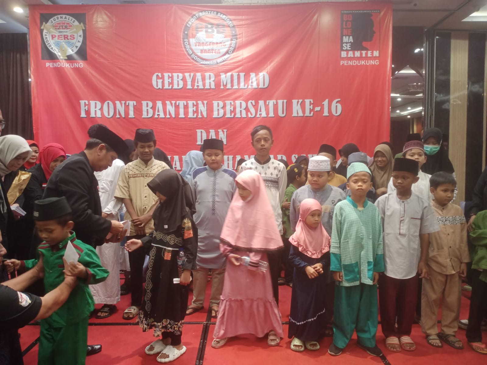 Ormas FBB Gelar Milad ke 16 dan Maulid Nabi Muhammad SAW di Pakons Hotel Kota Tangerang