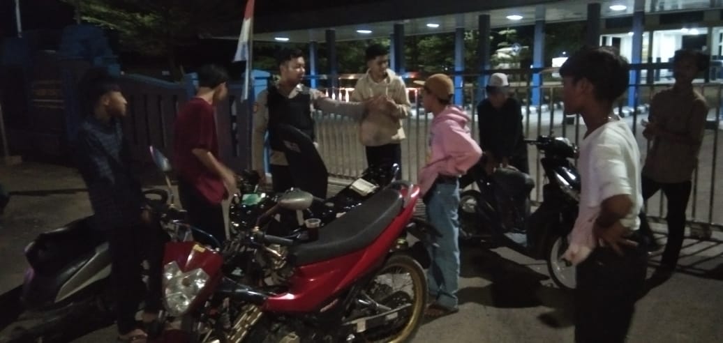 Patroli Dialogis KRYD Oleh Unit Samapta Polsek Petir Polres Serang