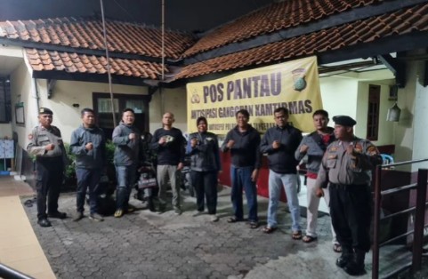 Kapolsek Batu Ceper Pimpin Kegiatan Rutin Yang di Tingkatkan Guna Meminimalisir Gangguan Kamtibmas