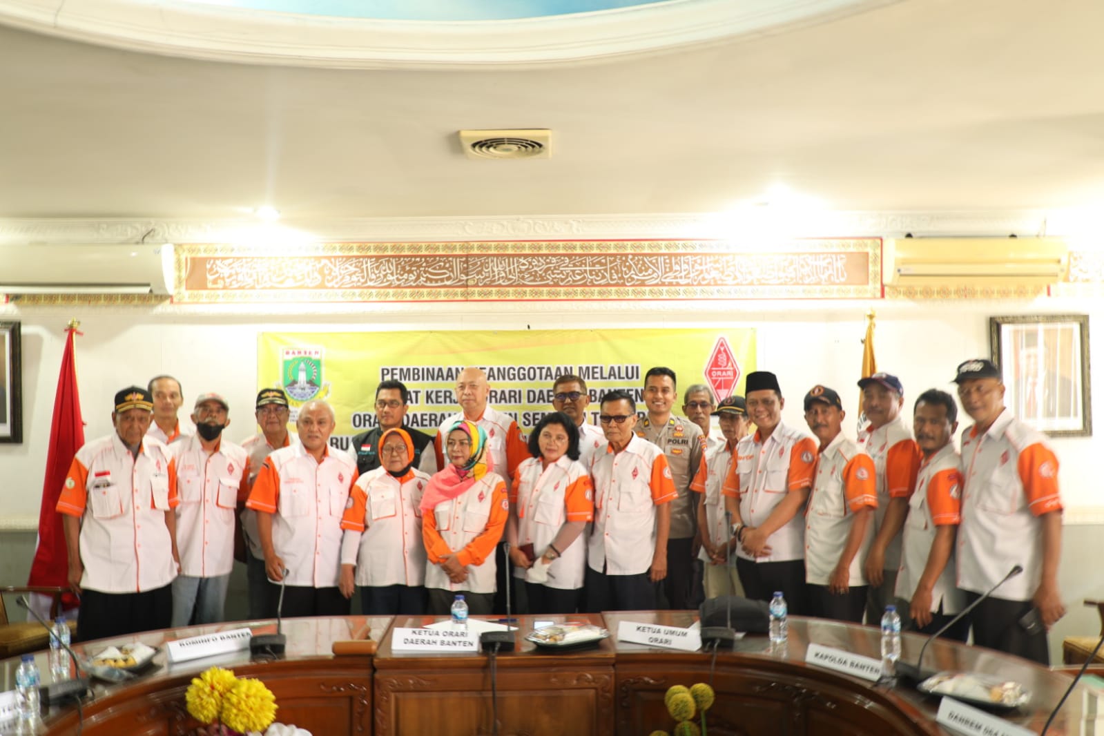 Polda Banten Hadiri Rapat Kerja ORARI Daerah Banten 2023