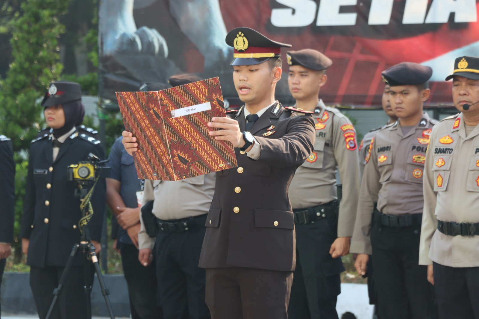 Wakapolresta Tangerang Jadi Irup Hari Kesaktian Pancasila