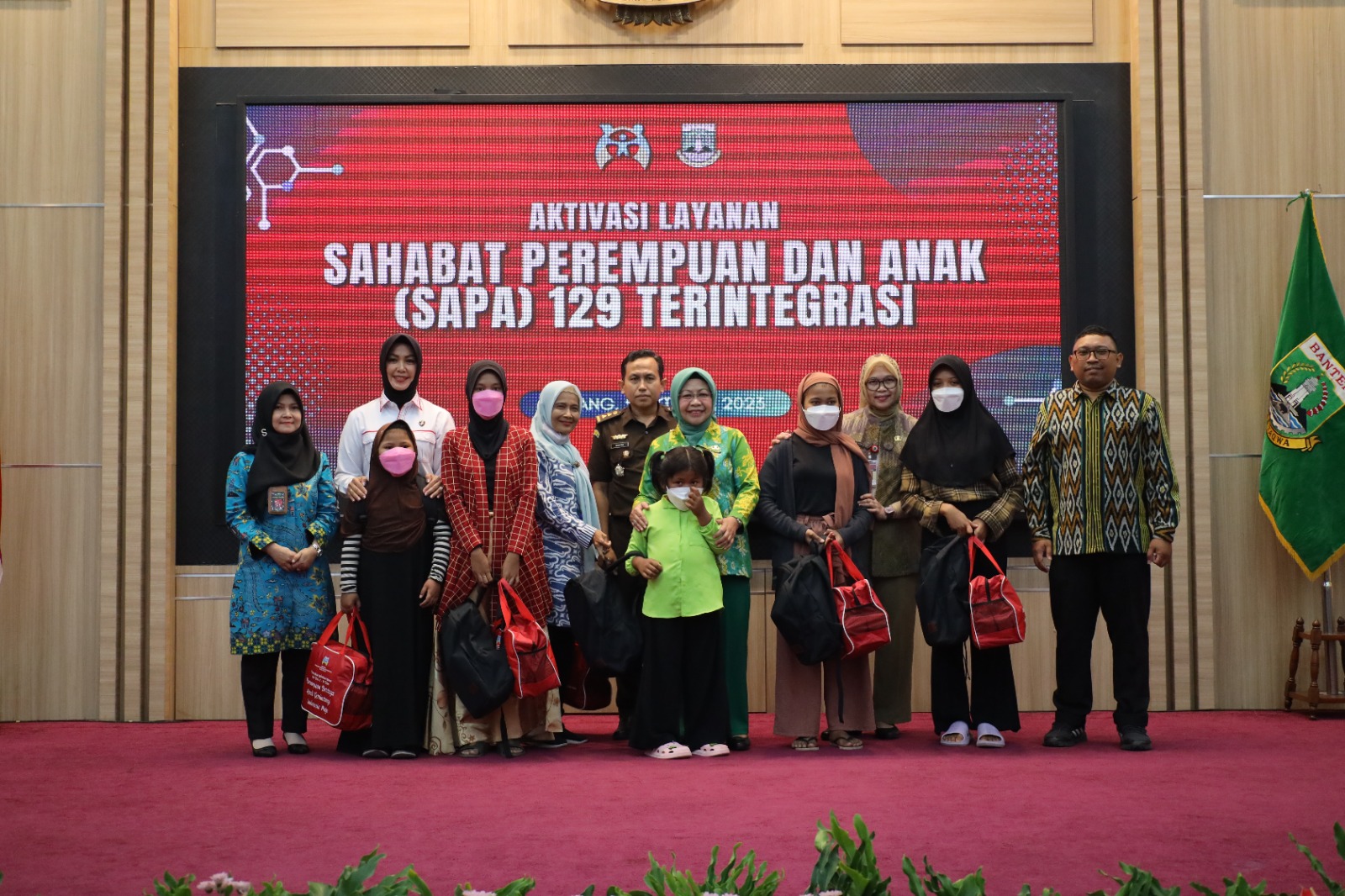 Polda Banten Hadiri Kegiatan Aktivasi Sarana Layanan Perempuan dan Anak