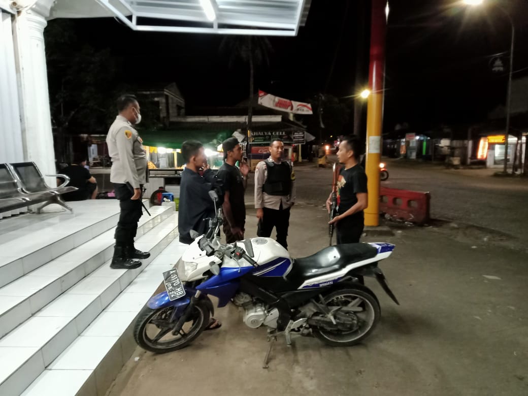 Cegah Balapan Liar dan Kejahatan Jalanan Dengan Patroli Dialogis KRYD Oleh Anggota Polsek Petir Polres Serang