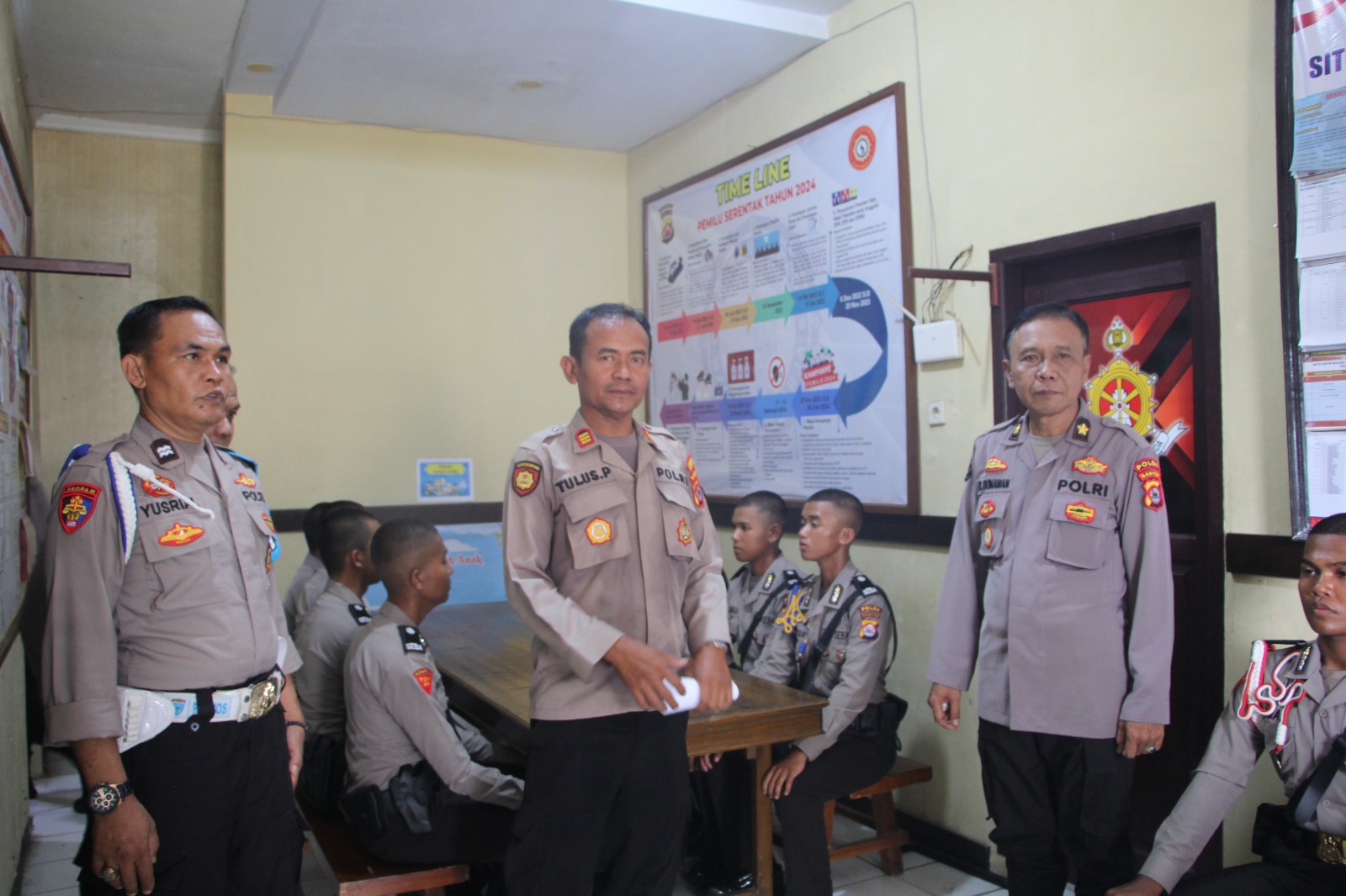 Polda Banten Cek Kesiapan Polsek Jajaran Dalam Rangka Hadapi Pemilu 2024