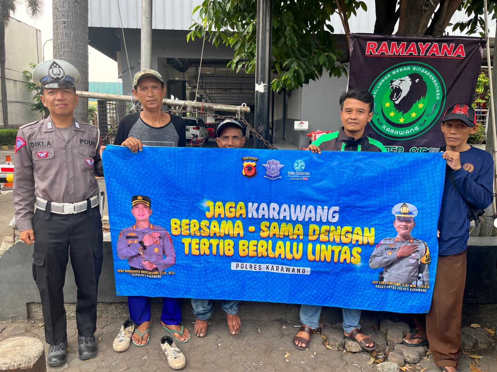 Sambut Pemilu ! Satlantas Polres Karawang Gemarkan Ops Mantap Brata