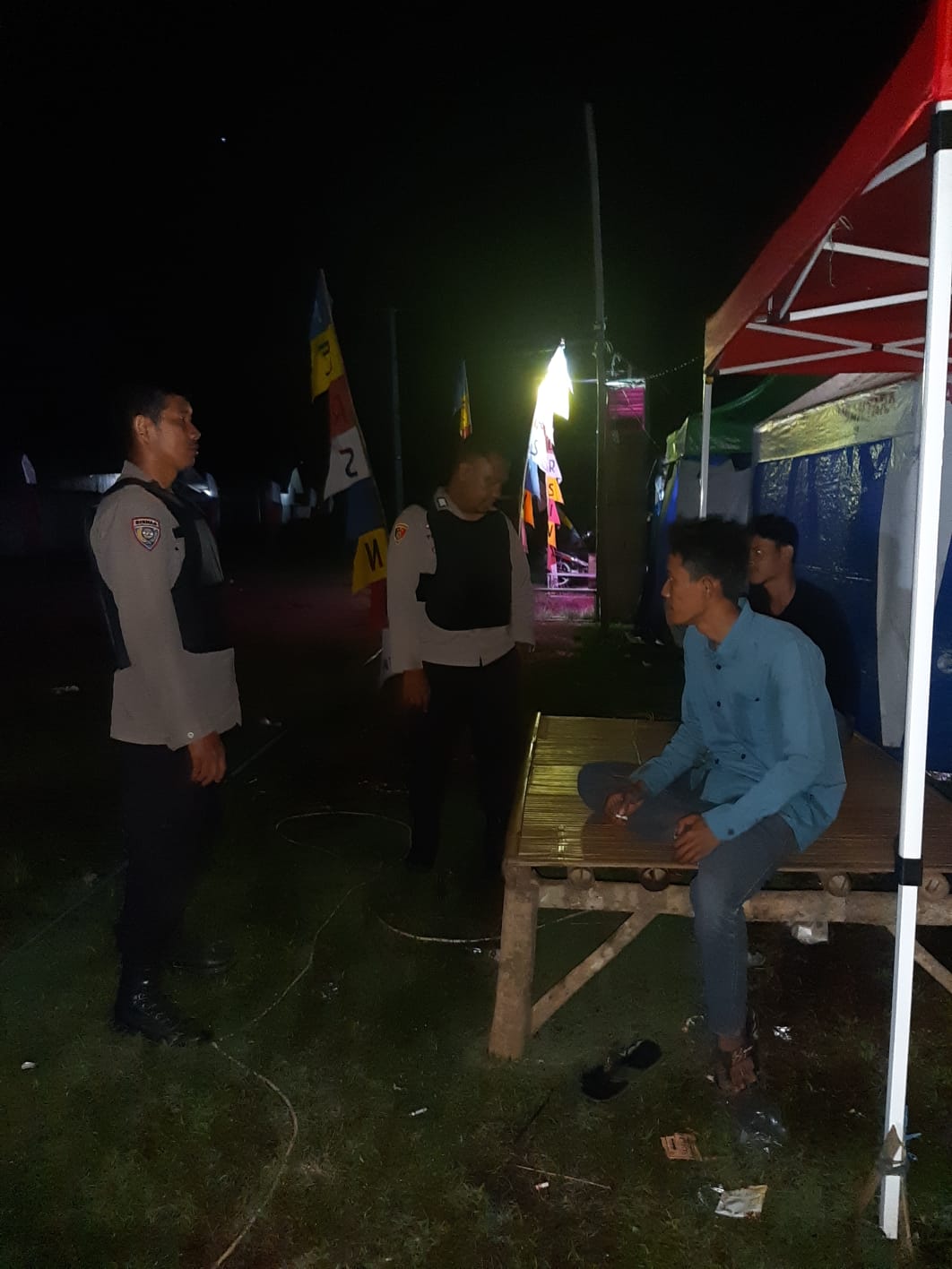 Cegah Balapan Liar Dan Geng Motor Serta Kejahatan Dimalam Hari Dengan Patroli KRYD Polsek Petir Polres Serang