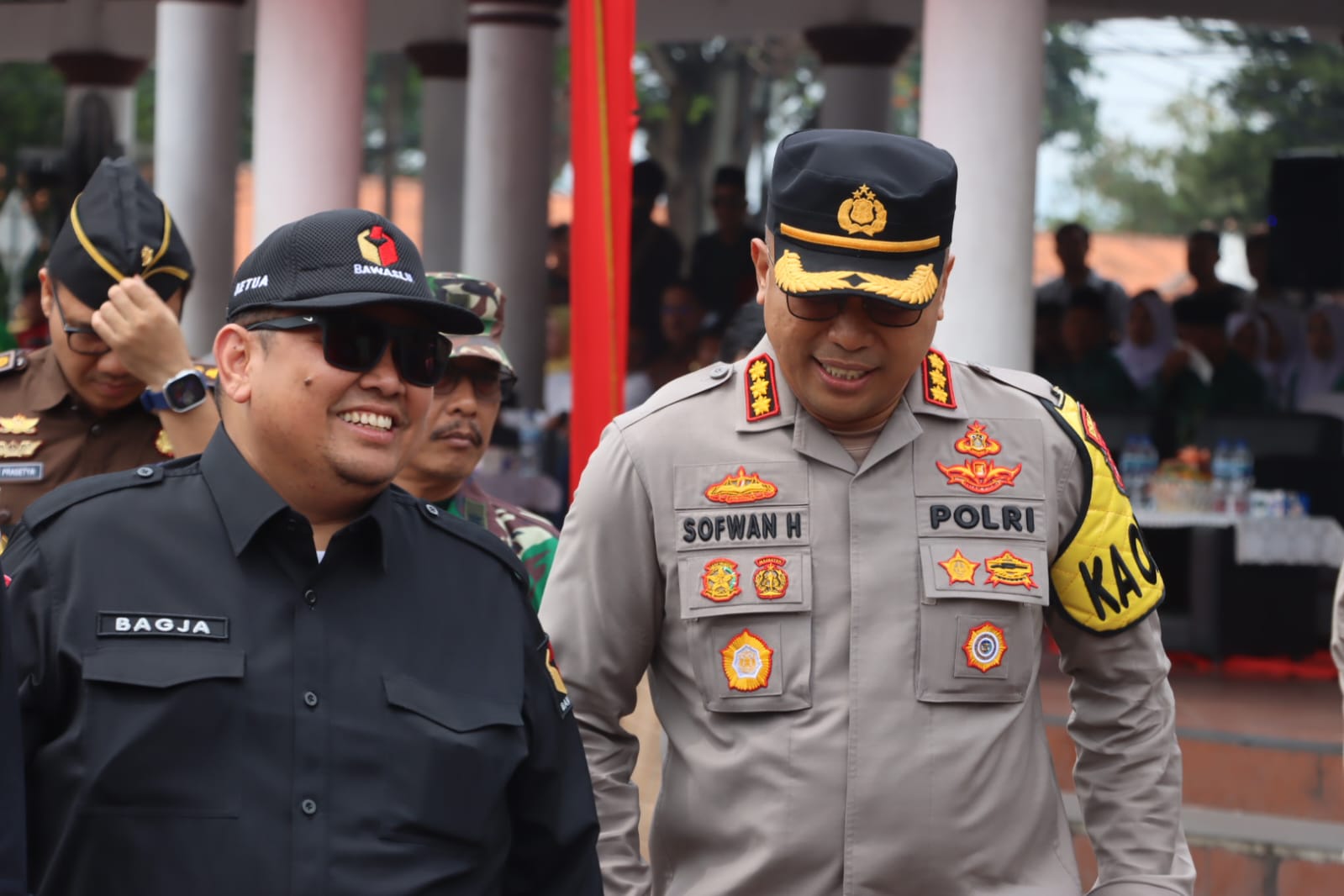 Sambut Pemilu Damai 2024, Polda Banten Hadiri Apel Siaga Pengawasan Pemilu Tahun 2024