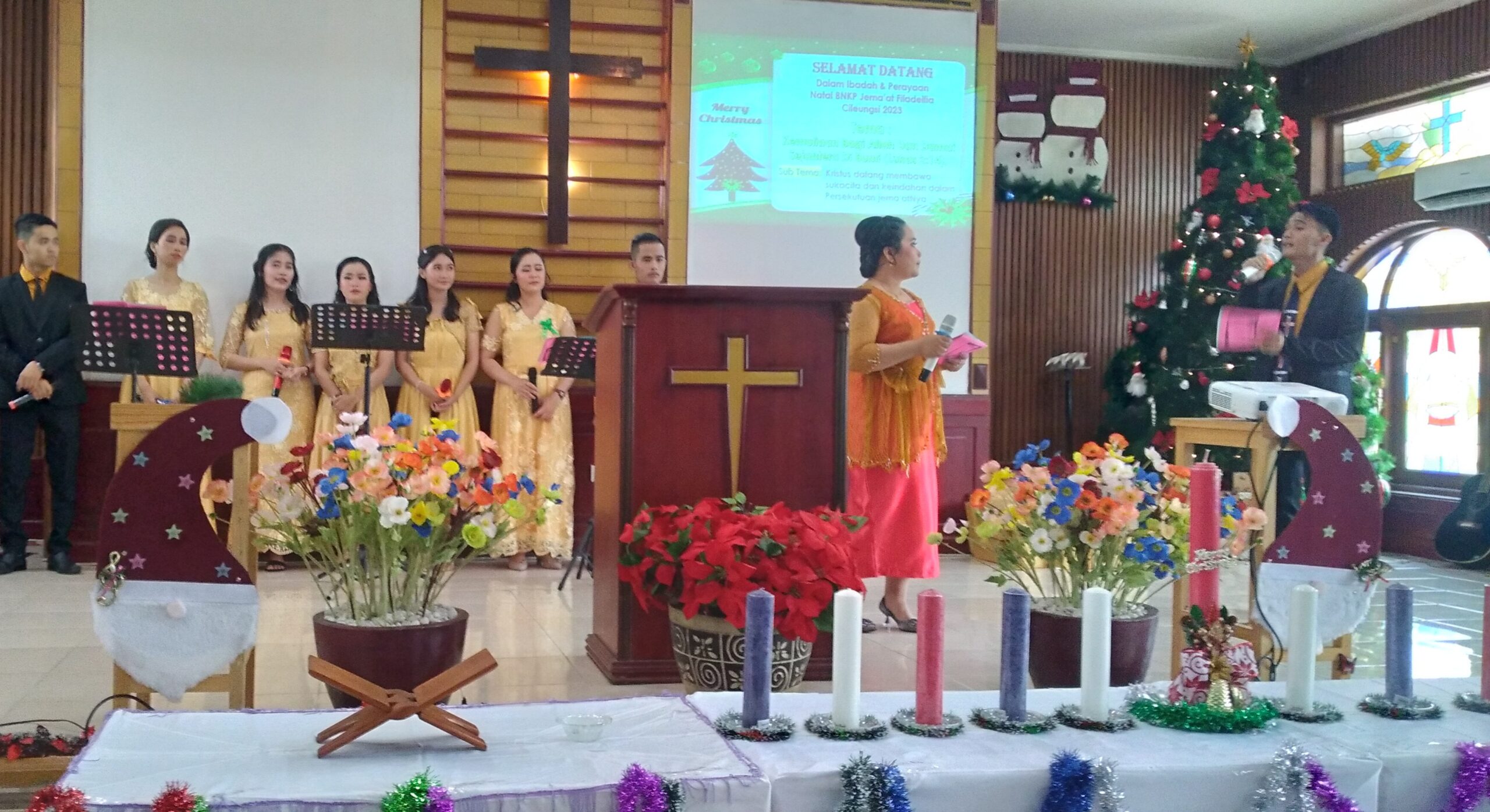 Peace Joy : Ibadah Dan Perayaan Natal Gereja BNKP Jemaat FILADELFIA Cileungsi Tahun 2023