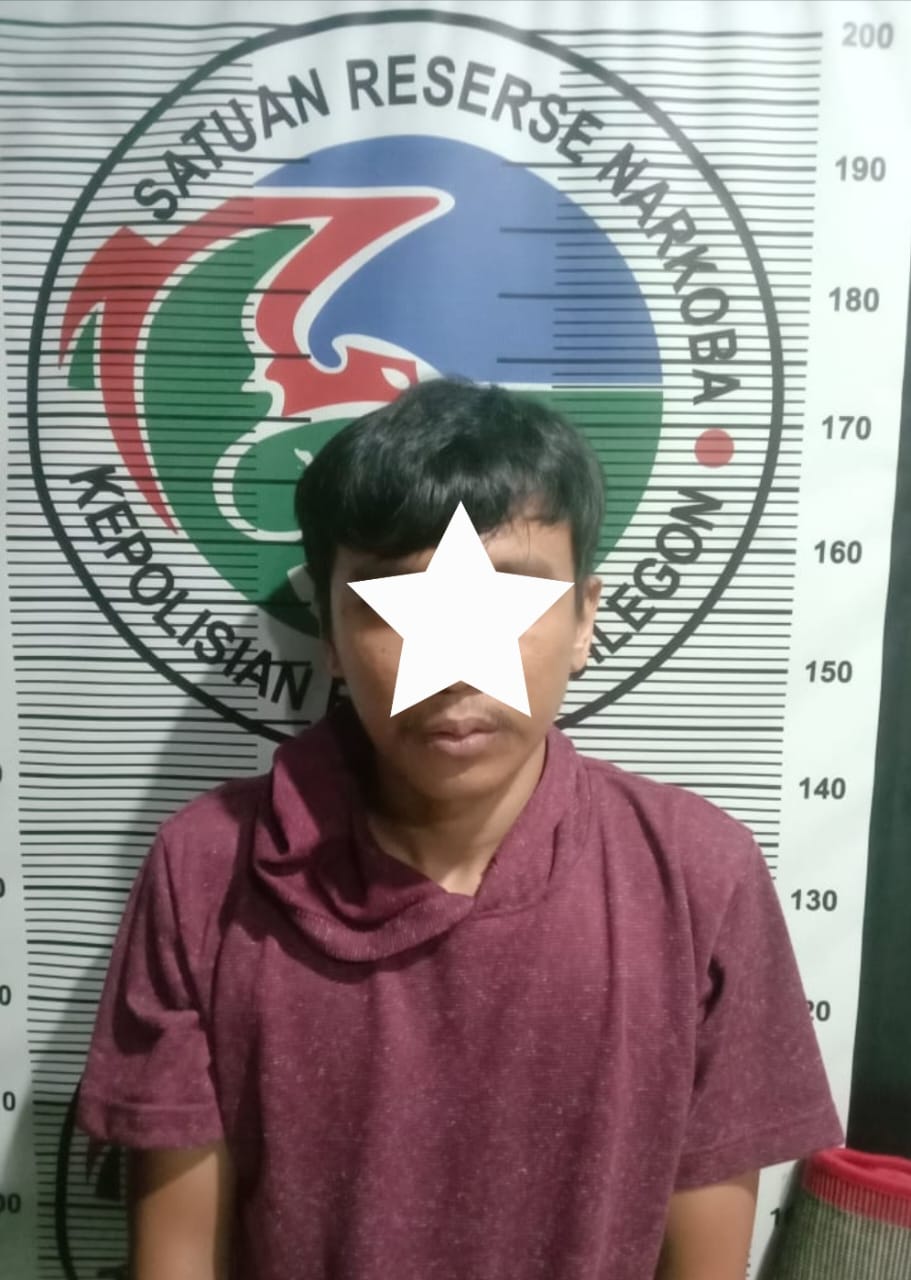 Satresnarkoba Polres Cilegon Amankan Residivis Kasus Narkoba