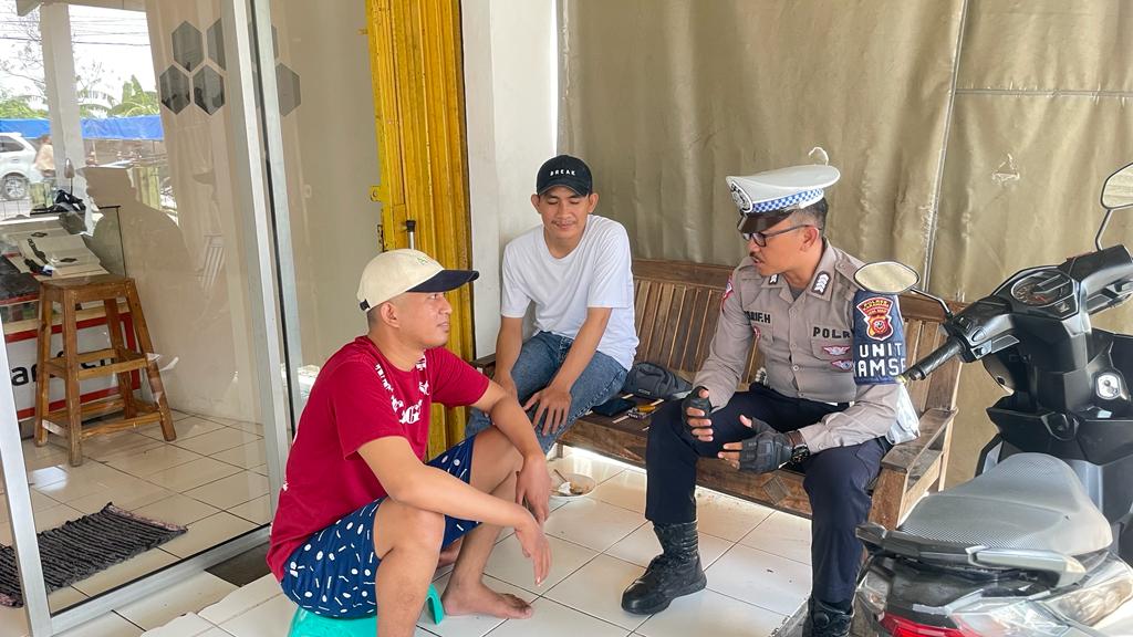 Satlantas Polres Karawang Gelar Ops Mantap Brata, Edukasi Tertib Berlalu Lintas