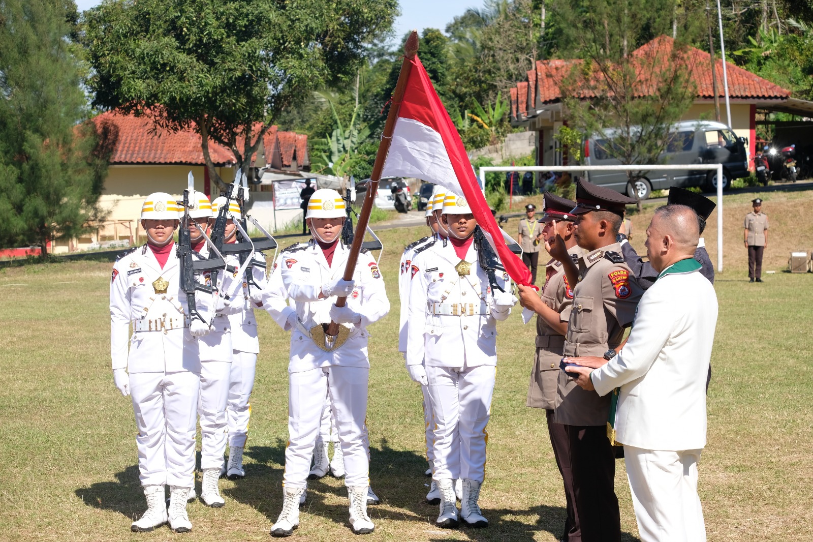 Sebanyak 247 Siswa SPN Polda Banten Resmi Dilantik Menjadi Bintara Polri