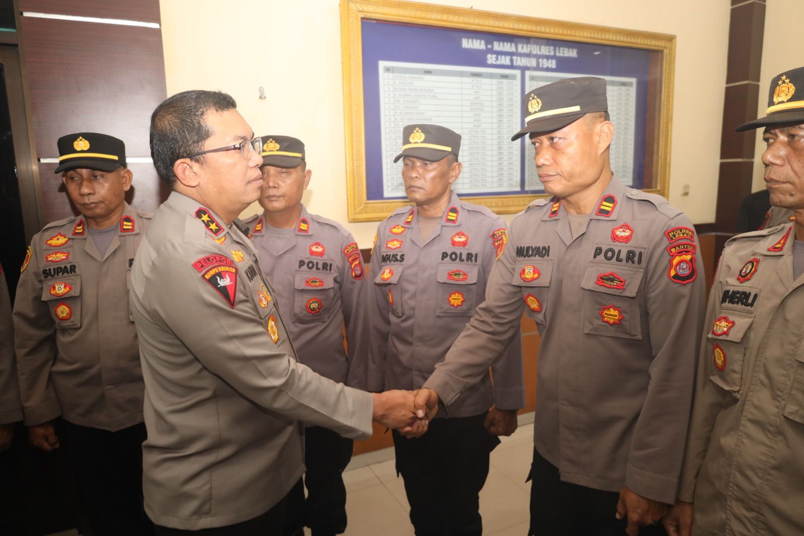 Kapolres Lebak Terima Kunjungan Kerja Kapolda Banten Ke Mapolres Lebak