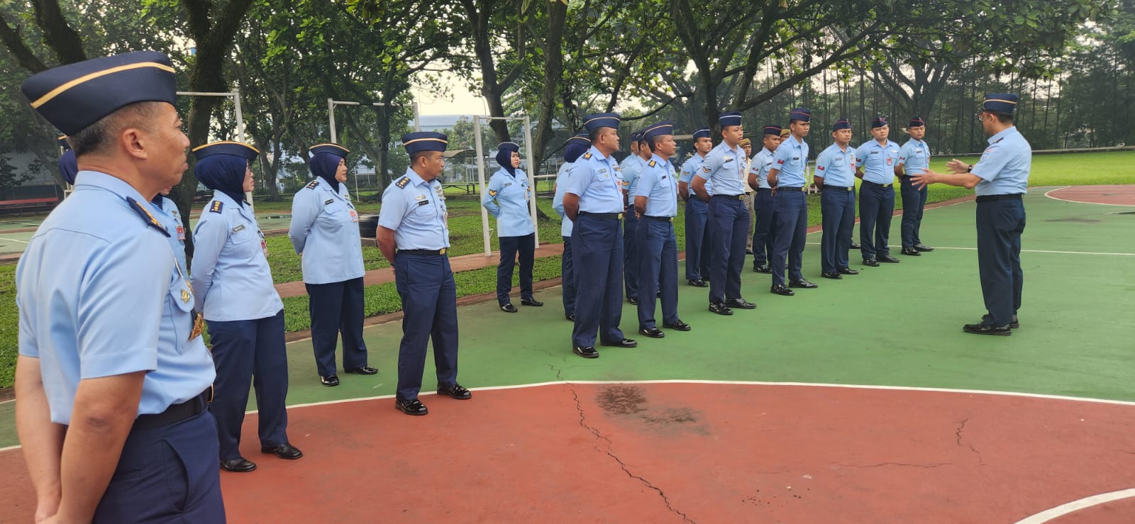 Apel Satuan Kerja di Satuan TNI Merupakan Wadah Silaturahmi
