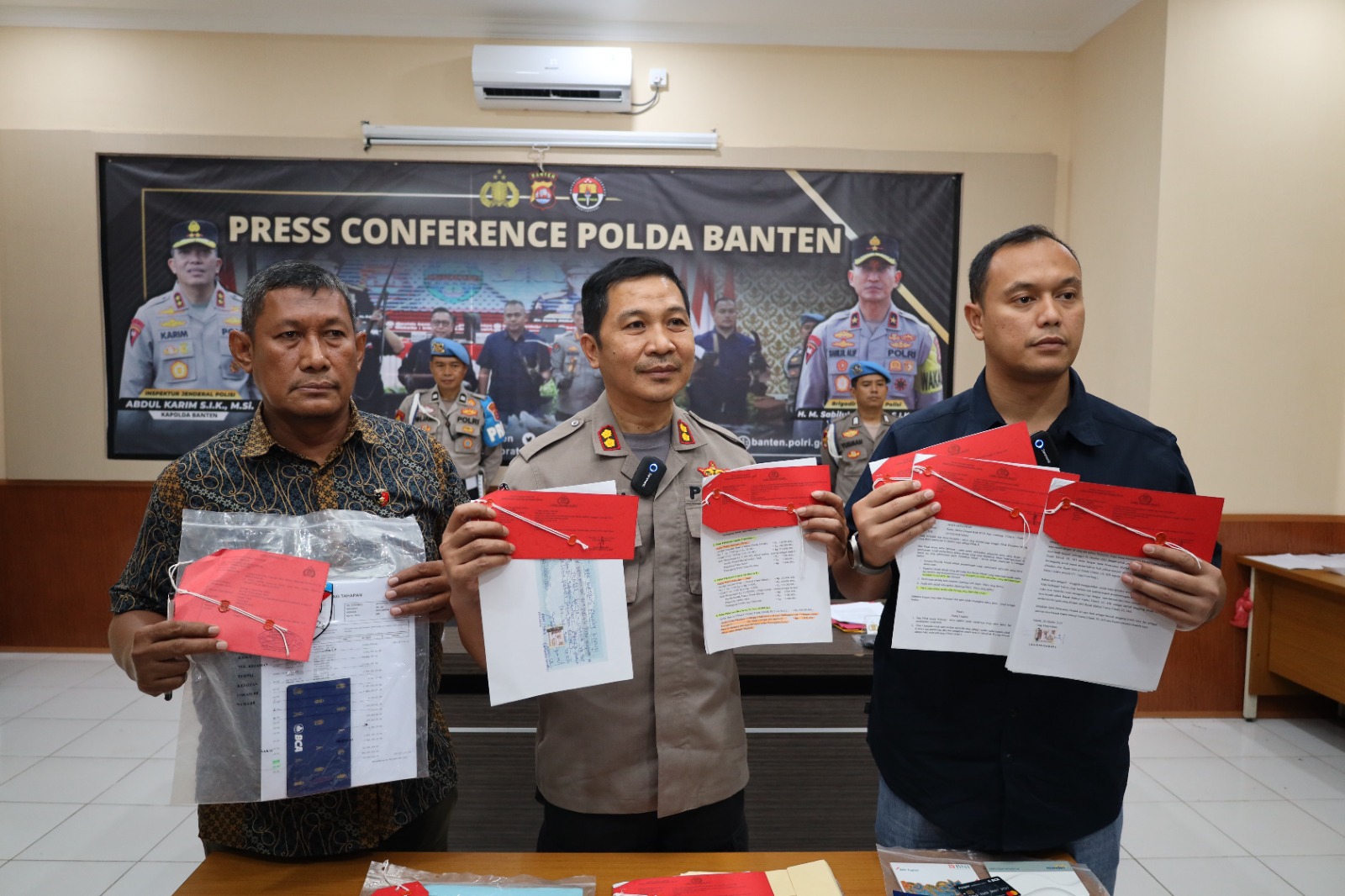 Ditreskrimum Polda Banten Ungkap Kasus Tindak Pidana Penipuan Dan Atau Penggelapan