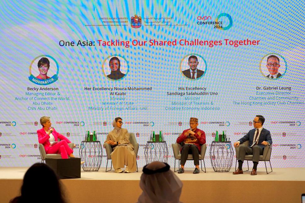 Menparekraf Pamer Praktik Pariwisata Berkelanjutan Indonesia di AVPN Abu Dhabi 2024