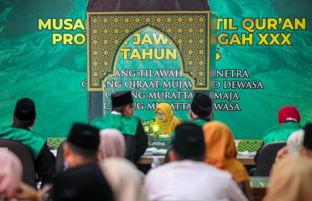 Hari Pertama, Babak Penyisihan MTQ Tingkat Provinsi Jateng Berlangsung Lancar