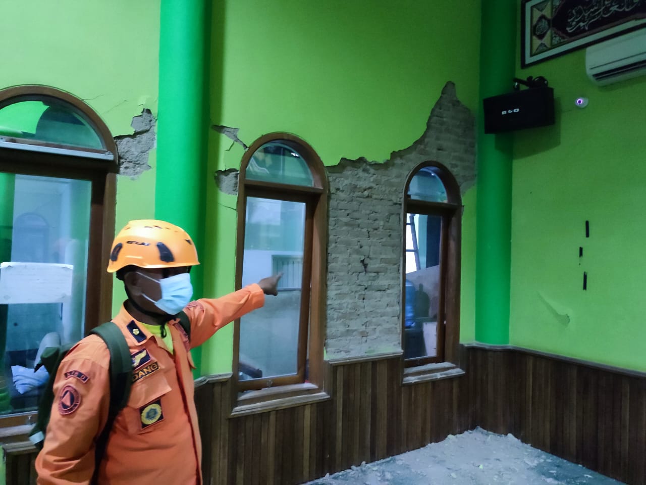 Update: Bangunan Rusak akibat Gempa Garut Bertambah Jadi 110 Unit