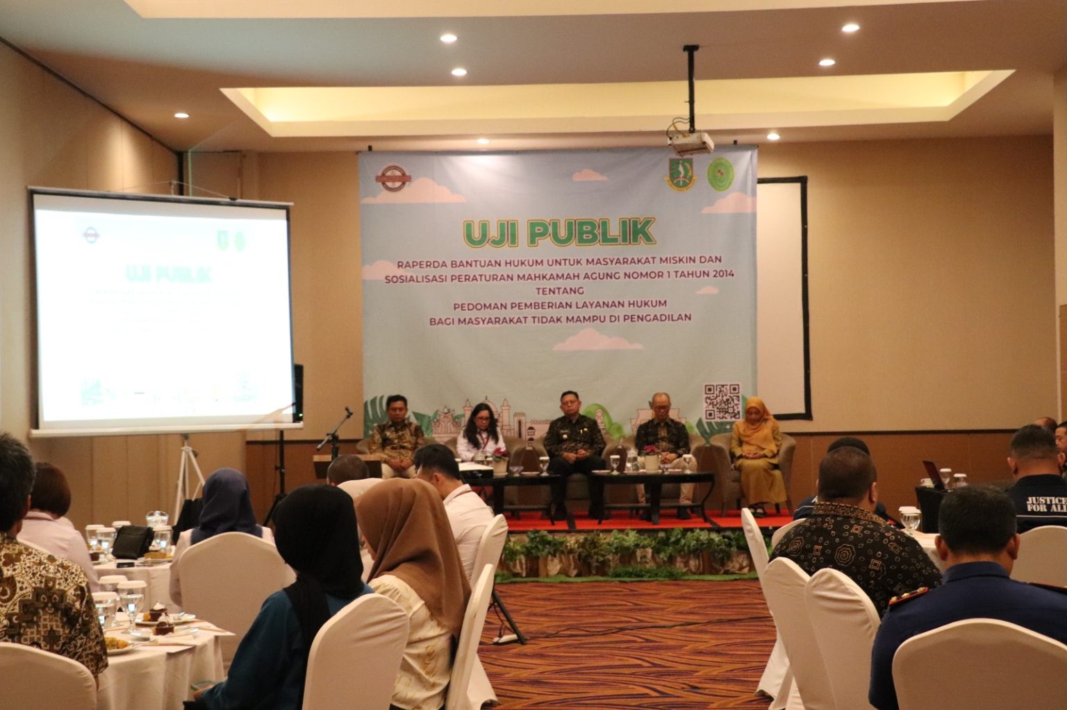 Bagian Hukum Setda Gelar Uji Publik Raperda Bantuan Hukum Bagi Masyarakat Miskin