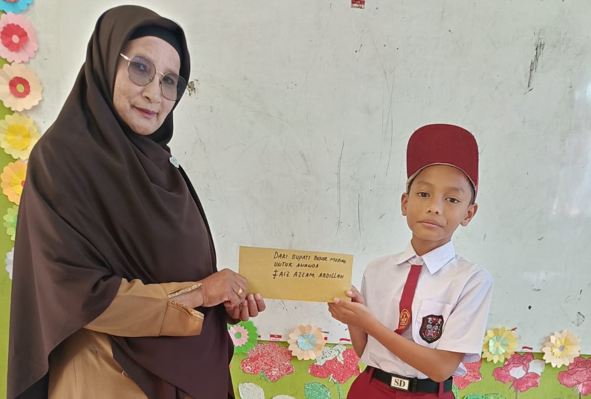 Pelajar SD Bener Meriah Raih Juara Olimpiade Sains, Pj Bupati: Prestasi Bukan Hanya Milik Anak Kota