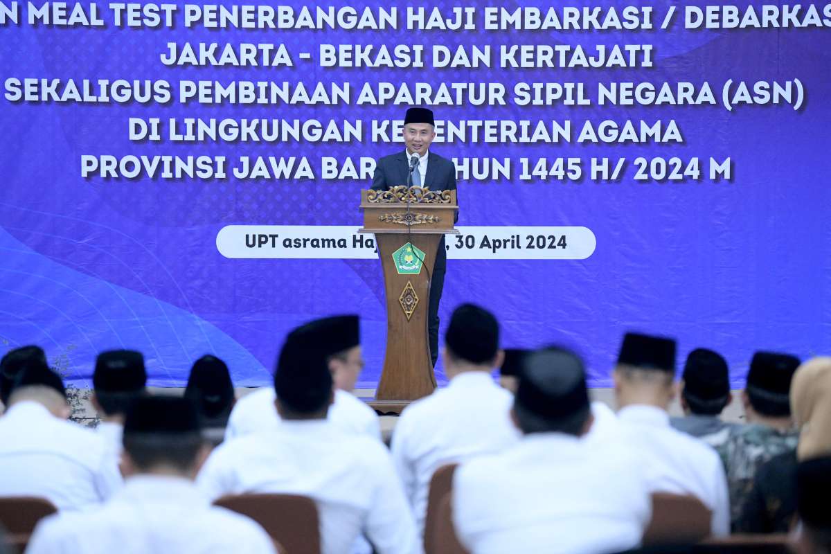 Bey Machmudin Pastikan Persiapan Haji Jabar Berjalan Baik Makanan dan Bandara Sudah OK