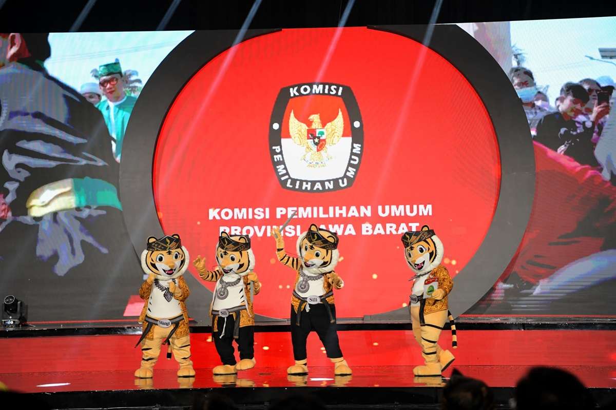 Sili dan Wangi Maskot Pemilihan Gubernur dan Wakil Gubernur Jabar 2024