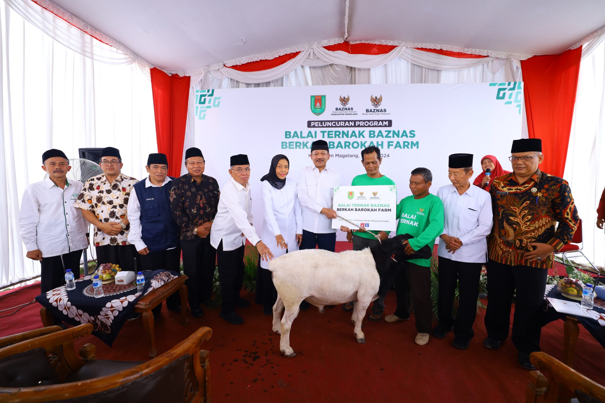 Berdayakan Mustahik, BAZNAS RI Luncurkan Balai Ternak Domba di Magelang