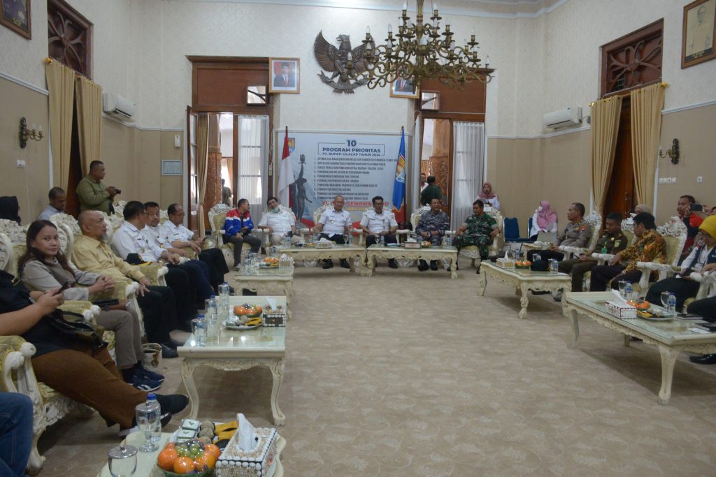 Cilacap Terima Kunjungan OTS Setjen Wantannas RI