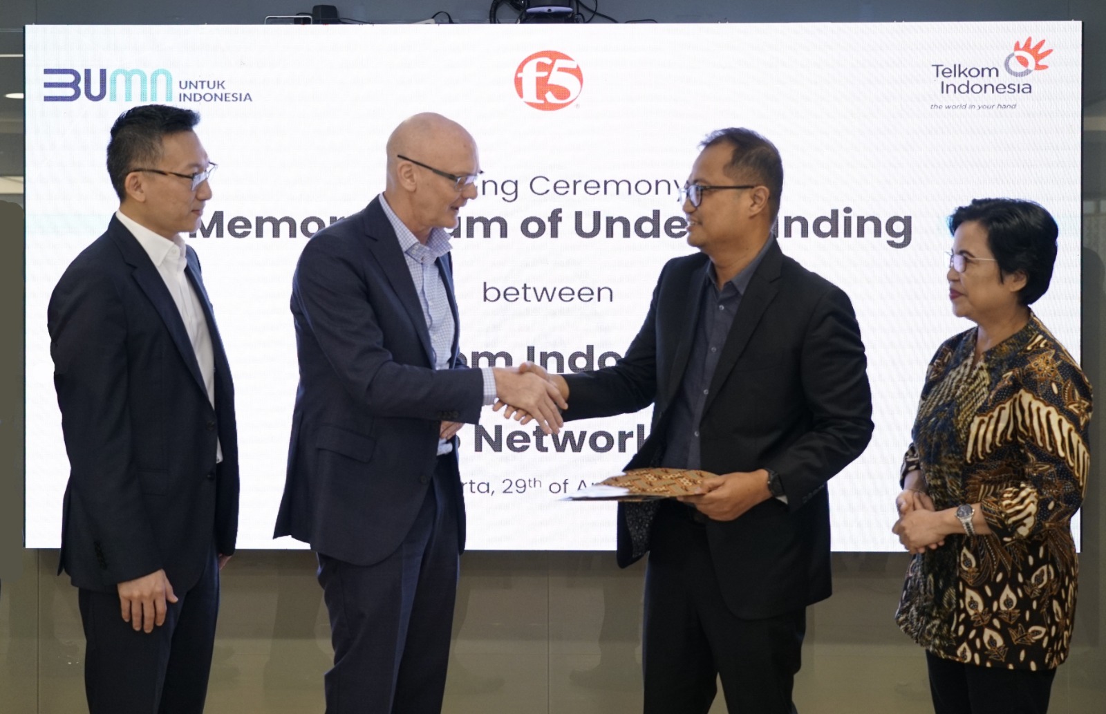 Perkuat Cybersecurity Indonesia, Telkom bersama F5, Pemain Global Multicloud Application Security and Delivery, Kokohkan Kemitraan Strategis