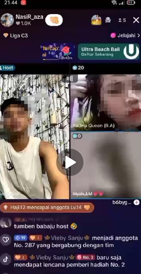 KETUA ARUN KOTABARU TANGGAPI NARAPIDANA BEBAS AKTIF LIVE TIKTOK DI PENJARA