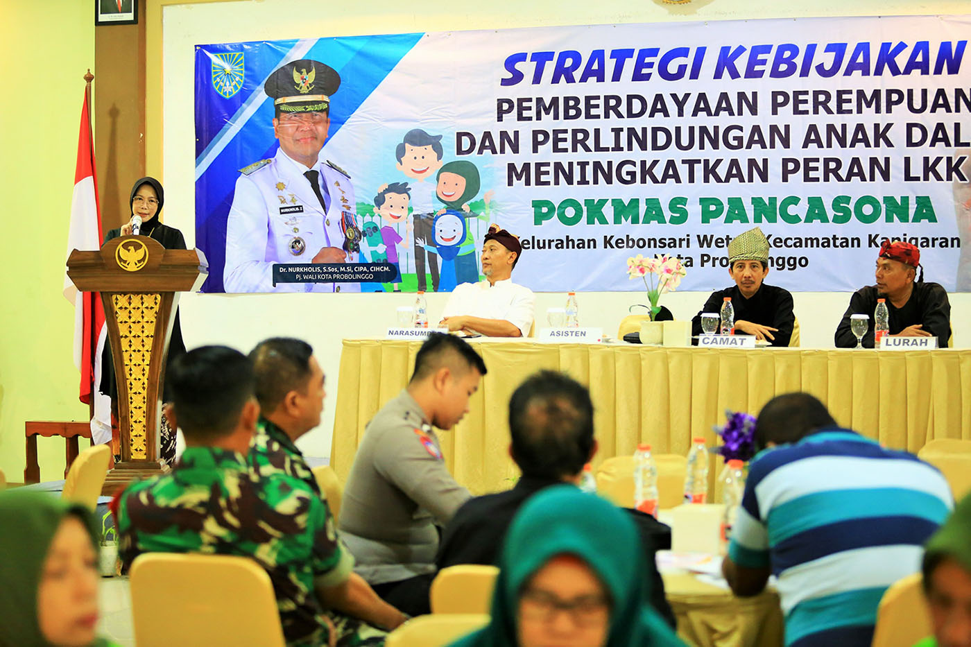 Pemkot Probolinggo Bekali LKK Kebonsari Wetan Strategi Kebijakan PPPA