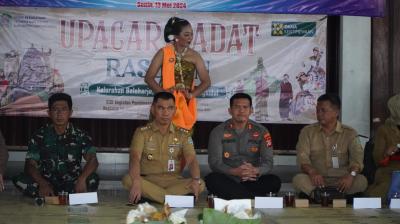 Bupati Hadiri Adat Tradisi Rasulan Kalurahan Baleharjo Wonosari
