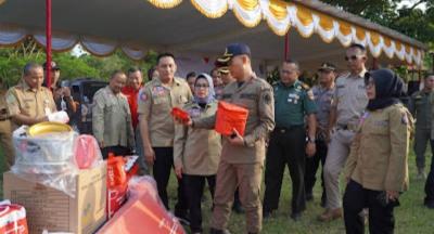 Bupati Sunaryanta Kukuhkan Pembentukan Kampung Siaga Bencana