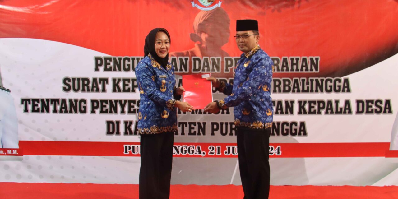 215 KADES DI PURBALINGGA TERIMA SK PERPANJANGAN MASA JABATAN