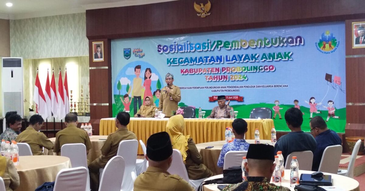 DP3AP2KB Berikan Sosialisasi Pembentukan Kecamatan Layak Anak