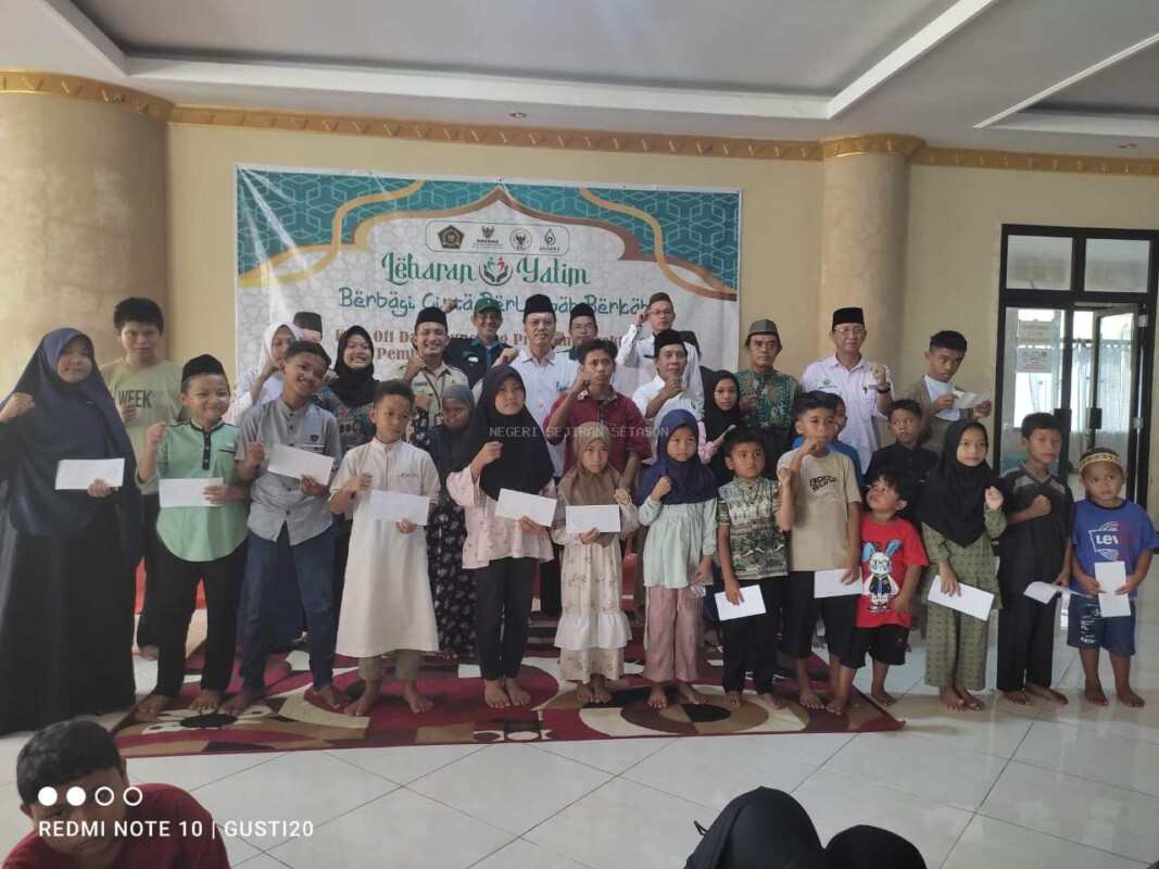 Baznas dan Kemenag Bangka Barat Sukses Gelar Lebaran Yatim 10 Muharram 1446 Hijriah