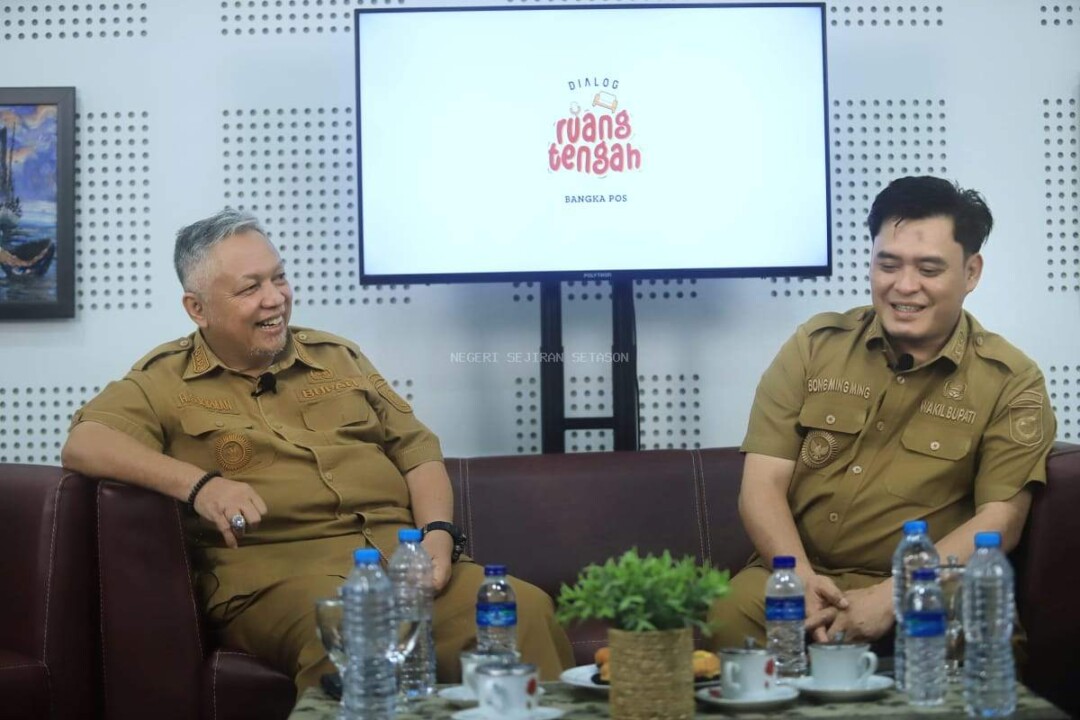 Sukirman-Bong Ming Ming Bahas Sejumlah Capaian Dalam 3,5 Tahun Pimpin Bangka Barat