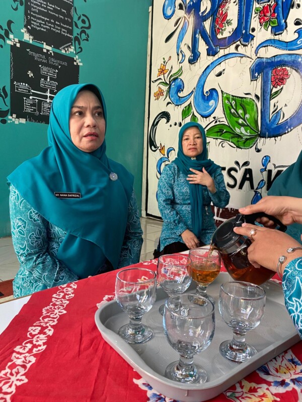 Pj Ketua TP PKK Safriati Apresiasi Inovasi Rumah Dilan Desa Ketap