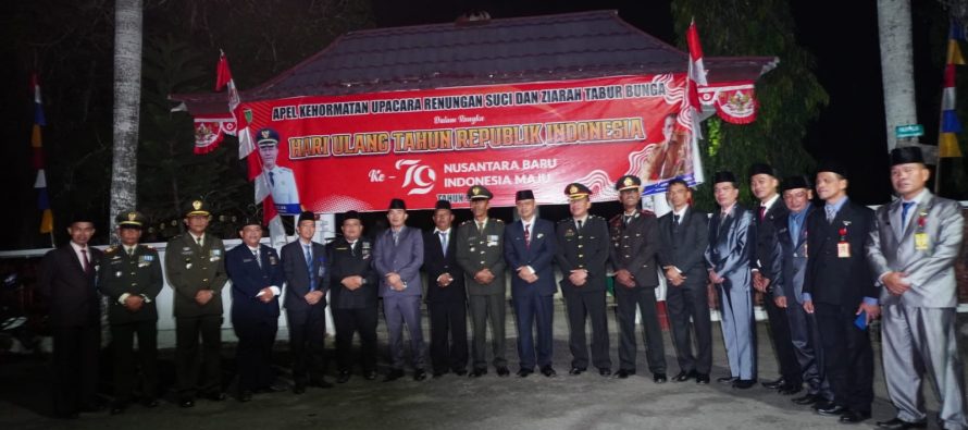 RENUNGAN SUCI DALAM RANGKA MEMPERINGATI HUT RI KE – 79 DI KOTA PRABUMULIH TAHUN 2024.