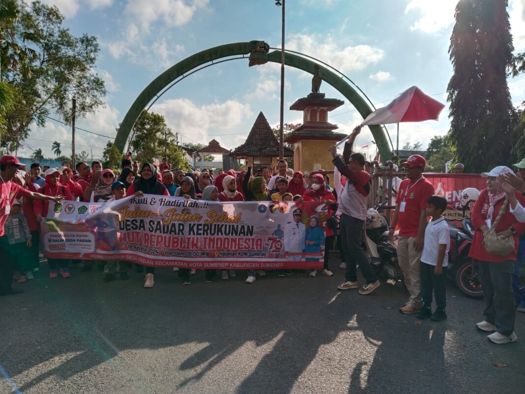 Camat Kota Lepas JJS Kerukunan Desa Pabian