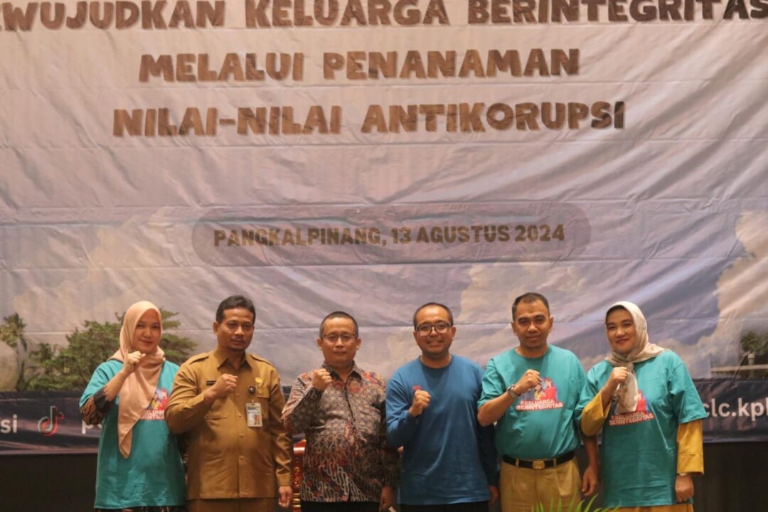 Pj Sekda Fery Afriyanto Apresiasi Bimtek Keluarga Berintegritas Bagi Pejabat Pemprov Babel