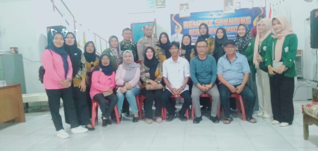 Bersama Wujudkan Generasi Sehat: Rembuk Stunting di Desa Sukajaya Lempasing