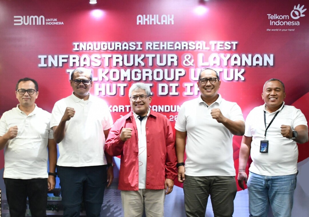 Telkom Siap 100% Dukung Gelaran Upacara HUT ke-79 RI di IKN dan Jakarta
