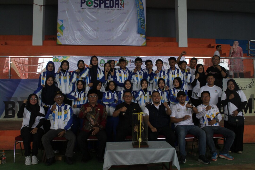 Kota Sukabumi Juara Umum Pospeda Tingkat Jabar